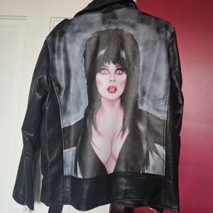 Dolls Kill Elvira Collab Biker Jacket Size Small